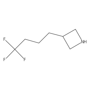 3-(4,4,4-Trifluorobutyl)azetidine Structure