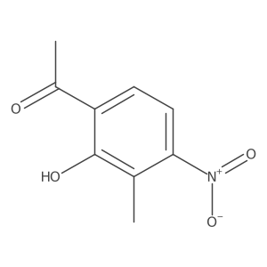 1-(2-Hydroxy-3-methyl-4-nitro-phenyl)-ethanone Structure