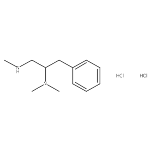 (R)-N1,N2,N2-Trimethyl-3-phenylpropane-1,2-diamine 2hcl结构式