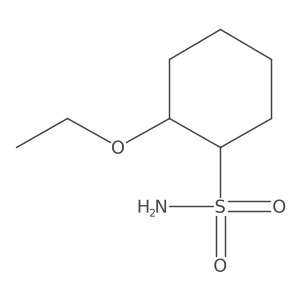 rac-(1R,2S)-2-ethoxycyclohexane-1-sulfonamide结构式