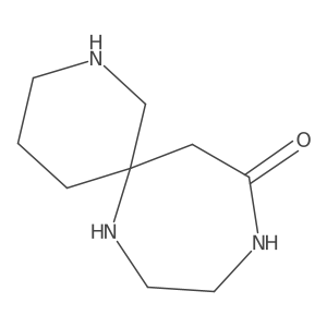 2,7,10-Triazaspiro[5.6]dodecan-11-one Structure