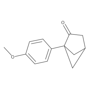 1-(4-Methoxyphenyl)bicyclo[2.1.1]hexan-2-one Structure