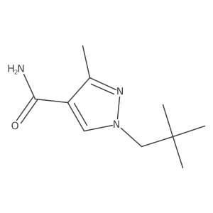 1-(2,2-dimethylpropyl)-3-methyl-1H-pyrazole-4-carboxamide Structure