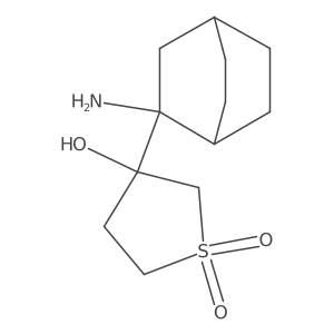3-{2-Aminobicyclo[2.2.2]octan-2-yl}-3-hydroxy-1lambda6-thiolane-1,1-dione Structure