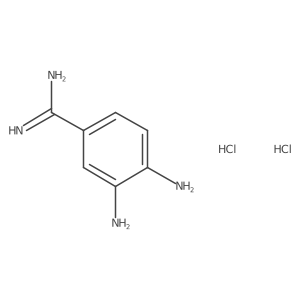 3,4-Diaminobenzamidine dihydrochloride Structure