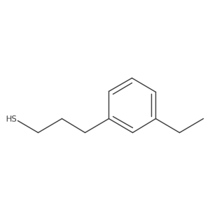 3-(3-Ethylphenyl)propane-1-thiol Structure