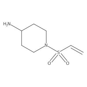 1-(Vinylsulfonyl)piperidin-4-amine结构式