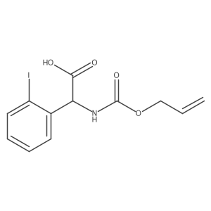 2-(2-Iodophenyl)-2-{[(prop-2-en-1-yloxy)carbonyl]amino}acetic acid结构式