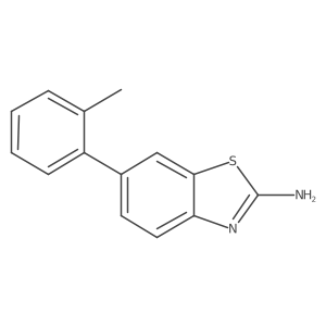 6-(o-Tolyl)benzo[d]thiazol-2-amine Structure