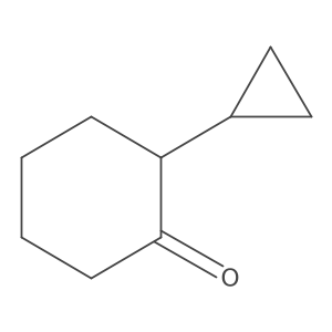 2-Cyclopropylcyclohexan-1-one Structure