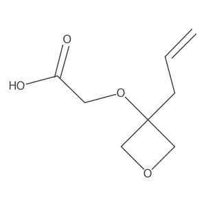 2-{[3-(Prop-2-en-1-yl)oxetan-3-yl]oxy}acetic acid Structure