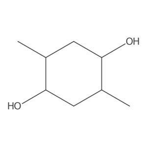 (1S,2R,4S,5R)-2,5-dimethylcyclohexane-1,4-diol结构式