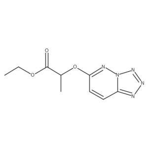 Ethyl 2-{[1,2,3,4]tetrazolo[1,5-b]pyridazin-6-yloxy}propanoate Structure