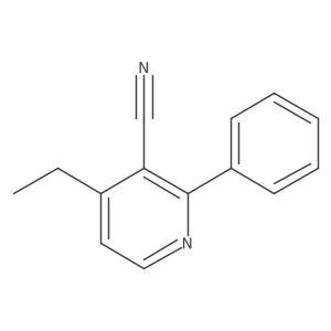 4-Ethylcyanophenylpyridine Structure