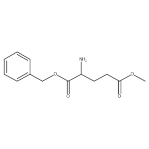 1-benzyl 5-methyl (2S)-2-aminopentanedioate结构式