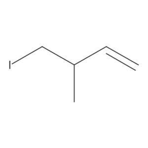 4-Iodo-3-methylbut-1-ene结构式