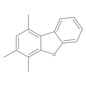 1,3,4-Trimethyldibenzofuran结构式