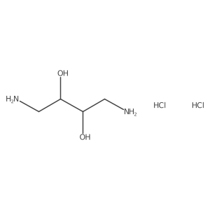 1,4-Diaminobutane-2,3-diol dihydrochloride Structure