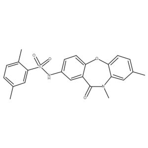 N-(8,10-dimethyl-11-oxo-10,11-dihydrodibenzo[b,f][1,4]oxazepin-2-yl)-2,5-dimethylbenzenesulfonamide Structure