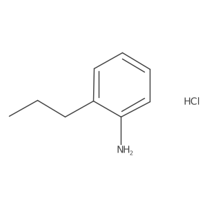 2-Propylaniline hydrochloride结构式