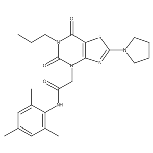 ethyl 2-({[3-oxo-8-(phenylthio)[1,2,4]triazolo[4,3-a]pyrazin-2(3H)-yl]acetyl}amino)benzoate Structure