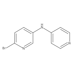 6-Bromo-N-(pyridin-4-YL)pyridin-3-amine Structure