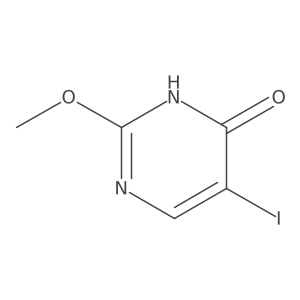 5-Iodo-2-methoxy-3H-4-pyrimidinone Structure