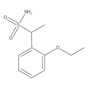 1-(2-Ethoxyphenyl)ethane-1-sulfonamide结构式