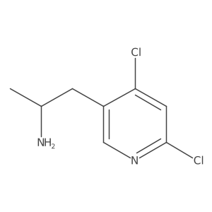 (2S)-1-(4,6-dichloropyridin-3-yl)propan-2-amine Structure
