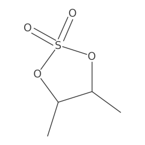 (4S,5S)-4,5-dimethyl-1,3,2-dioxathiolane 2,2-dioxide结构式