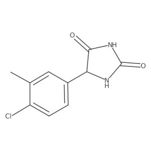 5-(4-Chloro-3-methylphenyl)imidazolidine-2,4-dione结构式