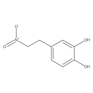 4-(2-Nitroethyl)benzene-1,2-diol Structure