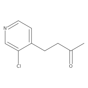 4-(3-Chloropyridin-4-yl)butan-2-one结构式