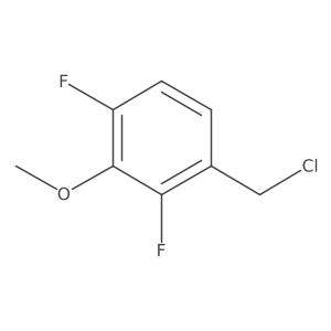 2,4-Difluoro-3-methoxybenzyl chloride结构式