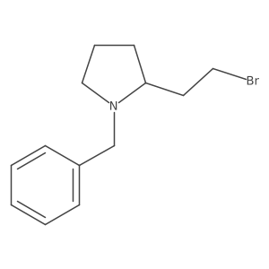 1-Benzyl-2-(2-bromoethyl)pyrrolidine Structure