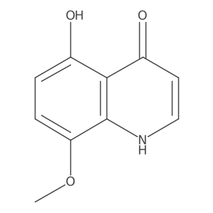 5-Hydroxy-8-methoxy-4(1H)-quinolinone Structure