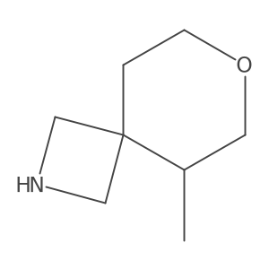 5-Methyl-7-oxa-2-azaspiro[3.5]nonane Structure