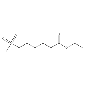 Ethyl 6-fluorosulfonylhexanoate结构式