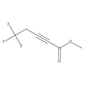 Methyl 5,5,5-trifluoropent-2-ynoate Structure