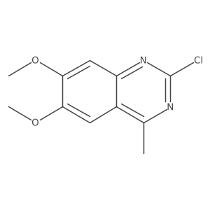 2-Chloro-6,7-dimethoxy-4-methylquinazoline结构式