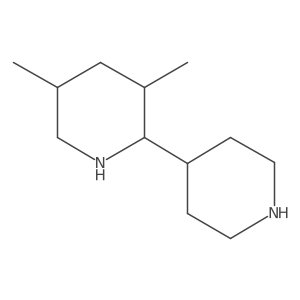 3,5-Dimethyl-2-(piperidin-4-yl)piperidine结构式