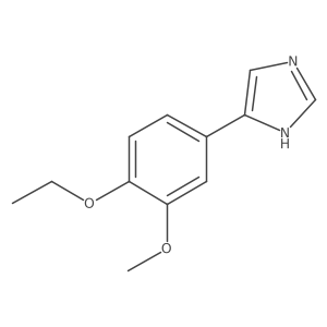 4-(4-ethoxy-3-methoxyphenyl)-1H-imidazole Structure