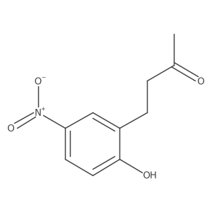 4-(2-Hydroxy-5-nitrophenyl)butan-2-one Structure