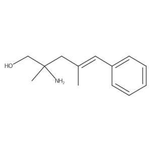 2-Amino-2,4-dimethyl-5-phenylpent-4-en-1-ol结构式