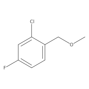 2-Chloro-4-fluoro-1-(methoxymethyl)benzene Structure