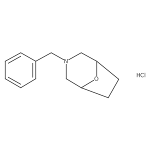 3-Benzyl-8-oxa-3-azabicyclo[3.2.1]octane hydrochloride Structure