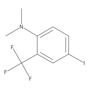4-Iodo-N,N-dimethyl-2-(trifluoromethyl)aniline Structure