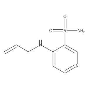 4-(Allylamino)-3-pyridinesulfonamide Structure