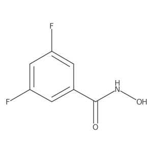 3,5-difluoro-N-hydroxybenzamide结构式
