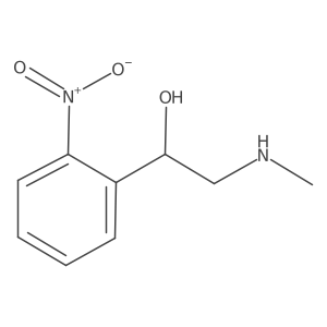 2-(Methylamino)-1-(2-nitrophenyl)ethan-1-ol Structure